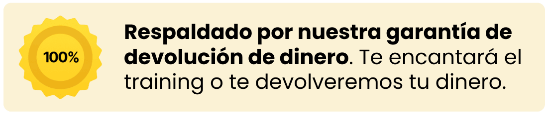 Imagen de garantía con bloques de colores y un checklist